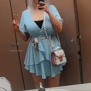 Sexy layers dress